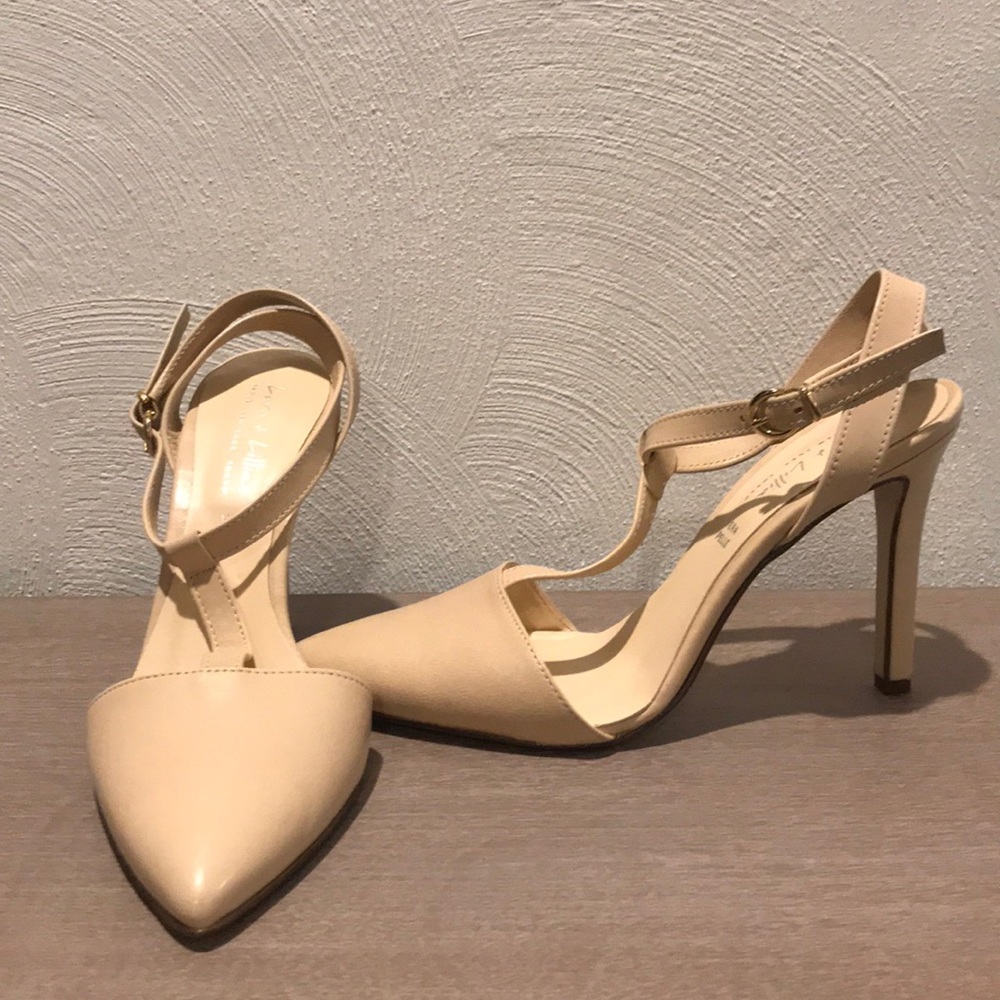 Lara + Lillian Vera Pelle Pointy Toe Heels